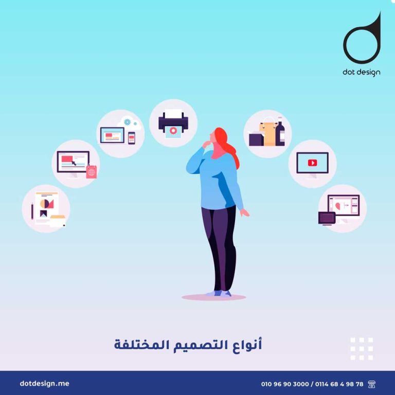 أنواع التصميم المختلفة