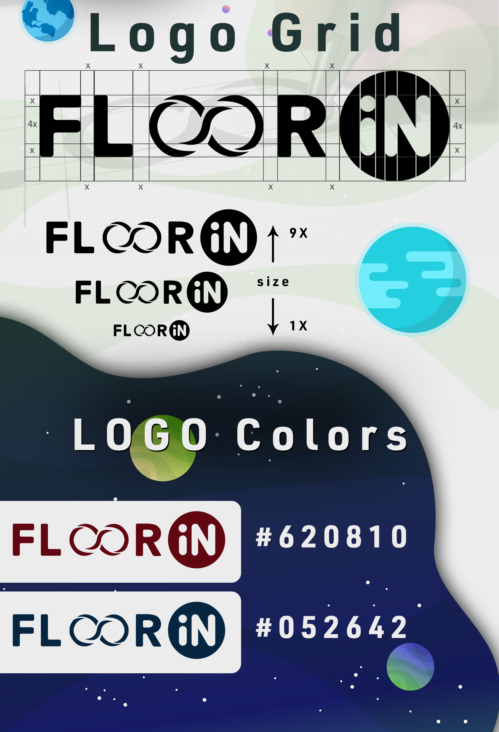 تصميم لوجو شركة ايبوكسي براند Floor IN