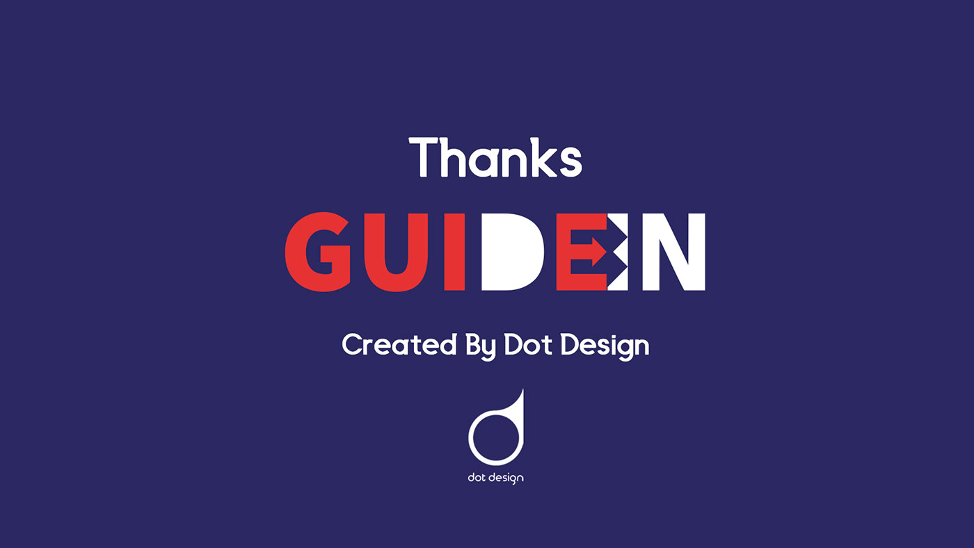 تصميم شعار شركة دعاية واعلان GUIDE IN