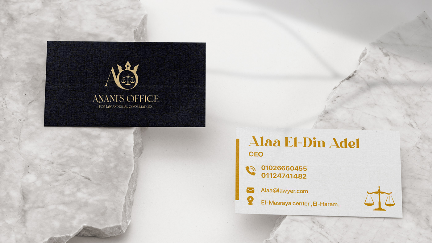 تصميم لوجو محامى لوجو Alaa Lawyer
