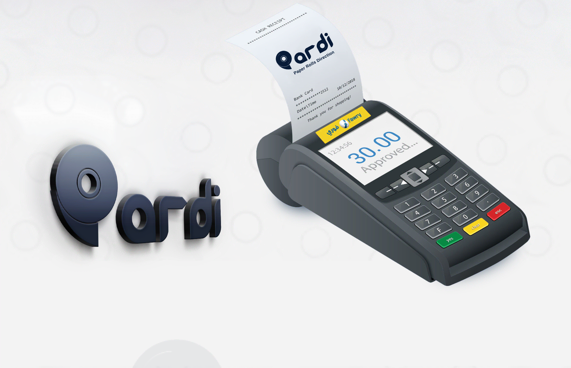 كيف تصمم لوجو مصنع ورق الحرارى ؟ ( بردي )