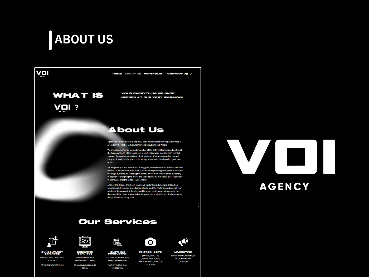 الهدف من تصميم موقع VOI