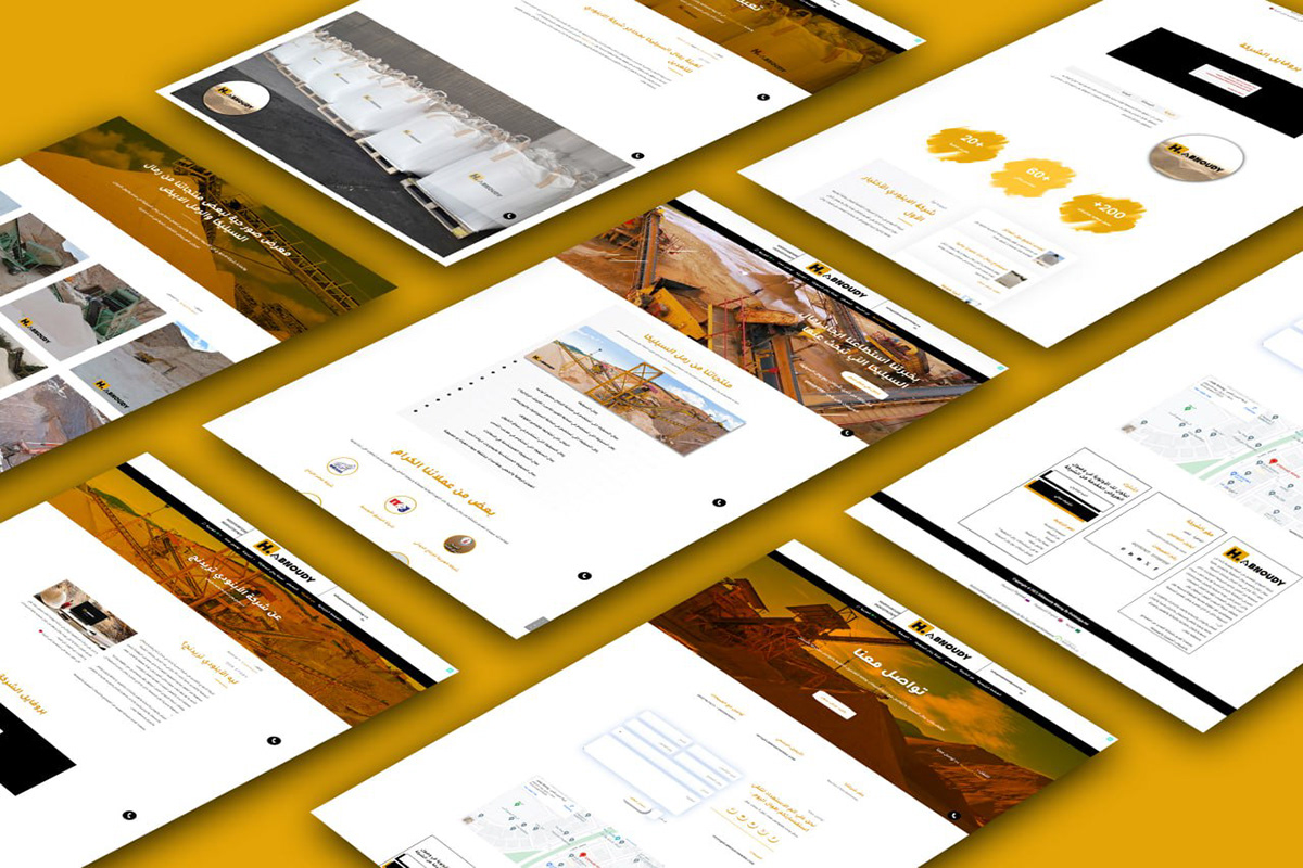 القصة الكاملة فى تصميم موقع وكتابة محتوى شركة الأبنودي