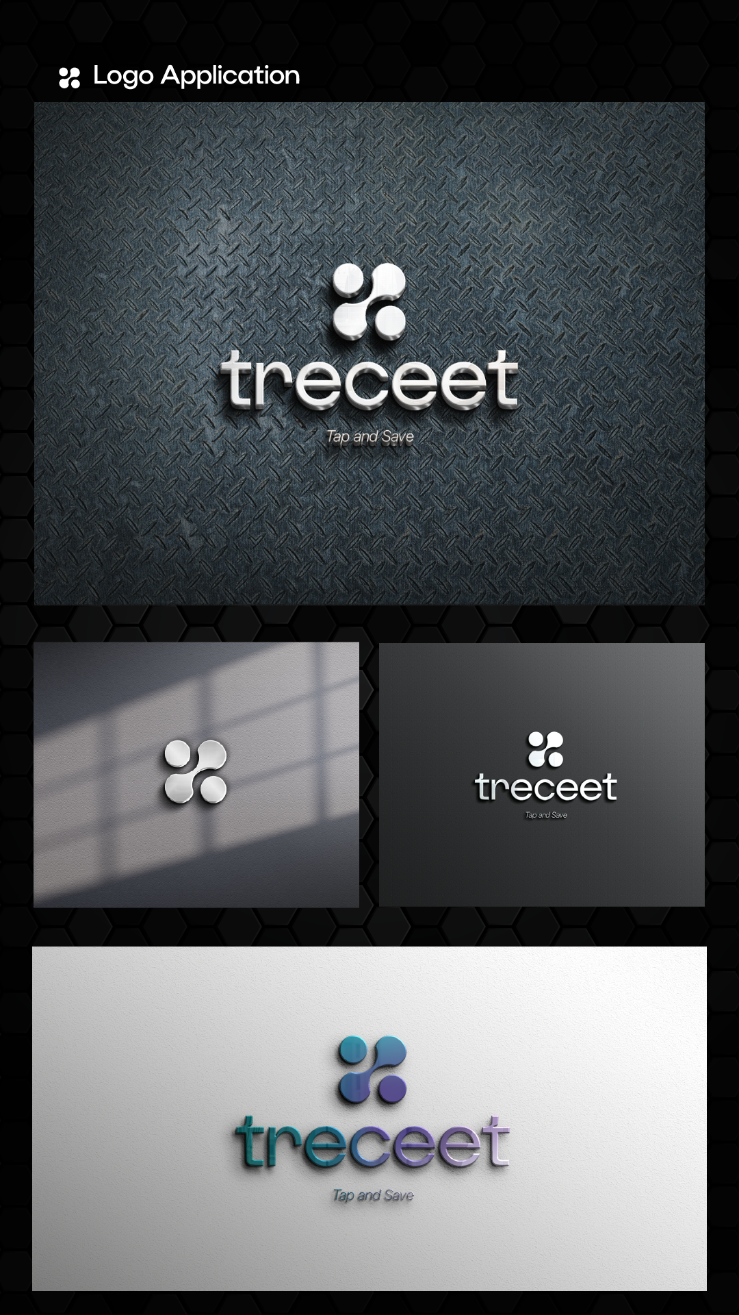 تصميم لوجو تطبيق treceet