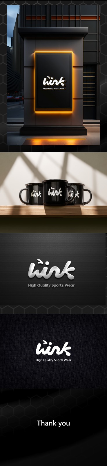 تصميم لوجو ملابس رياضية wink