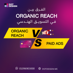 الفرق بين الإعلانات المدفوعة Paid Ads وOrganic Reach في التسويق الهندسي
